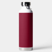 Burgundy Solid Color Waterfles (Links)