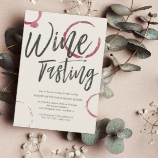 Burgundy Stains - Wijnpartij Kaart