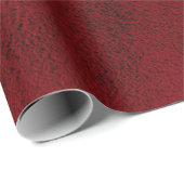 Burgundy Suede Wrapping Paper Cadeaupapier (Rol Hoek)