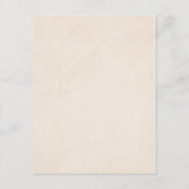 Burgundy Trouwdetails Informatiekaart Informatiekaartje (Achterkant)