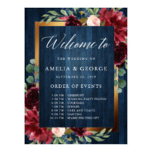 Burgundy verwelkomt de volgorde van de gebeurtenis