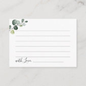 Burgundy Vrijgezellenfeest Date Night Idea Kaart (Achterkant)