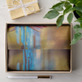 Burgundy Water Lily Tissuepapier (Geschenk)