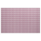 Burgundy White Checker Diamond Pattern Stof (Yard (91,4 cm))