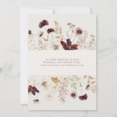 Burgundy Wildflower | Aankondiging van de uitgave  (Achterkant)