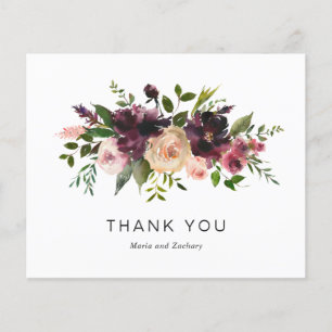 Burgundy Wine Floral Budget Weddenschap Hartelijk