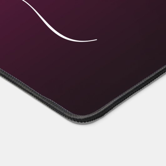 Burgundy Wine Gradient Elegant Name Bureaumat (Hoek)