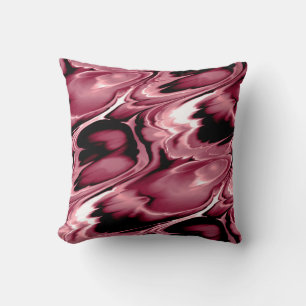 Burgundy Wine Modern Elegant Abstract Kussen