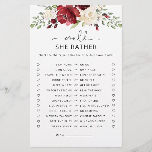 Burgundy zou liever vrijgezellenfeest spelen (Voorkant)