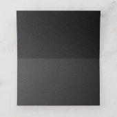 burgungse bloemen goudblad zwarte plaatje plaatskaartje (Binnenkant ongevouwen)