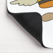 Burhamburgers van de vliegende hamburg muismat (Hoek)