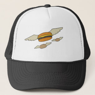 Burhamburgers van de vliegende hamburg trucker pet
