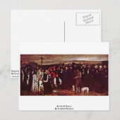 Burial at Ornan door Courbet Gustave Briefkaart (Voorkant / Achterkant)