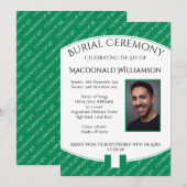 BURIAL CEREMONY Funeral NIGERIA Photo Kaart (Voorkant / Achterkant)