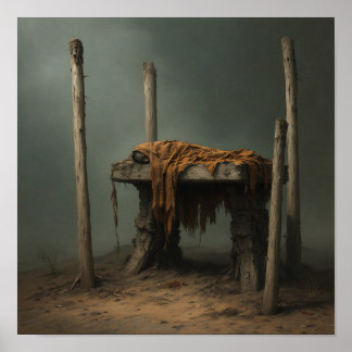 Burial Platform Poster