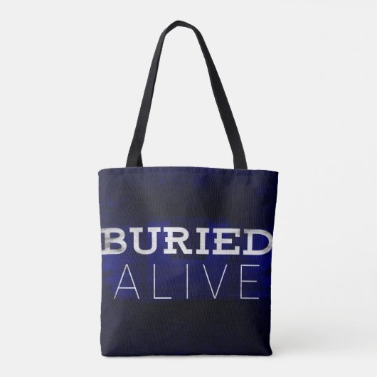 Buried Alive Canvas tas (Achterkant)