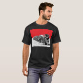 Buried Cadillacs met Red Sky T-shirt (Voorkant volledig)