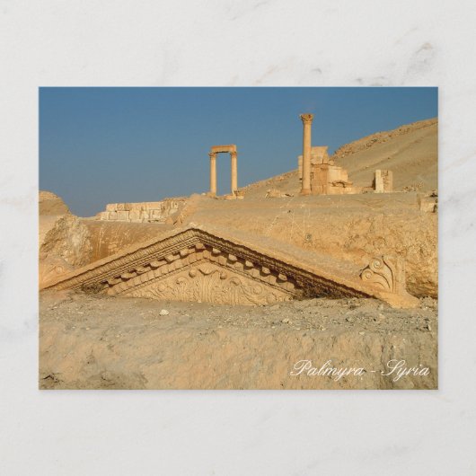 Buried Treasure, Palmyra, Ancient Syria Briefkaart (Voorkant)