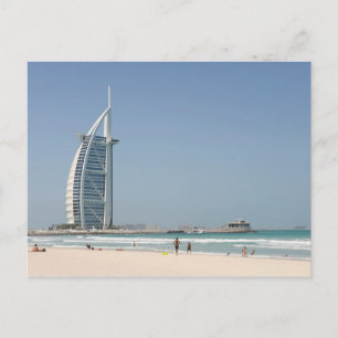 Burj Al Arab from Sunset Beach, Dubai Briefkaart