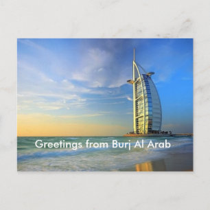 burj al arab, Groeten van Burj Al Arab Briefkaart