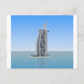 Burj Al Arab Hotel Dubai: 3D-model: Briefkaart (Voorkant)