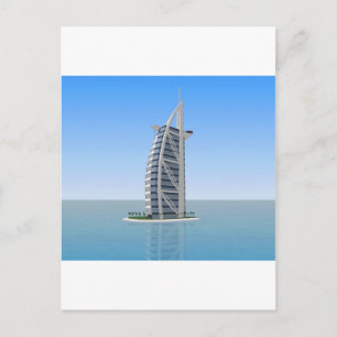 Burj Al Arab Hotel Dubai: 3D-model: Briefkaart