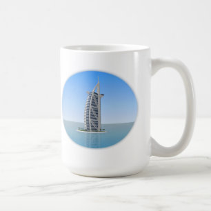 Burj Al Arab Hotel Dubai: 3D-model: Koffiemok