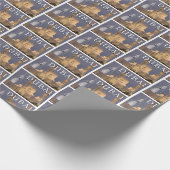 Burj al Arab | Moskee in Evening Dubai Cadeaupapier (Hoek)