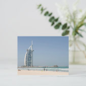 Burj Al Arab vanaf Sunset Beach, Dubai Briefkaart (Staand voorkant)