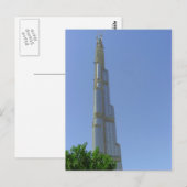 Burj Dubai, Dubai Tower, Burj Khalifa Briefkaart (Voorkant / Achterkant)