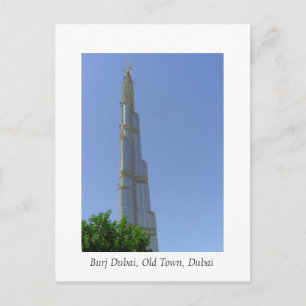 Burj Dubai, Old Town, Dubai Briefkaart