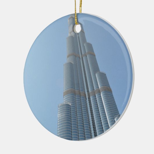 Burj Khalifa 3 Keramisch Ornament (Links)