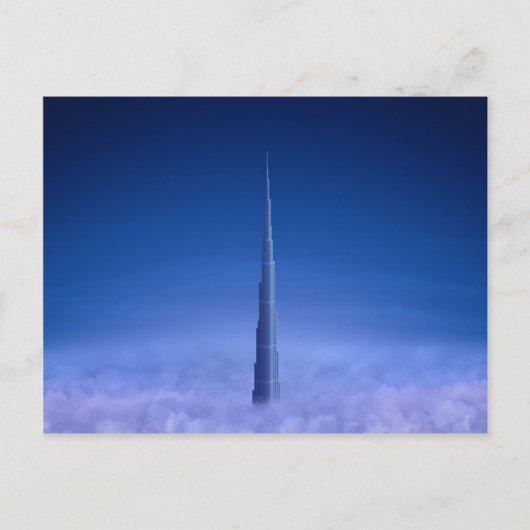 Burj Khalifa Briefkaart (Voorkant)