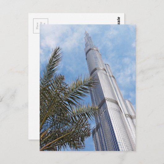 Burj Khalifa Briefkaart (Voorkant / Achterkant)