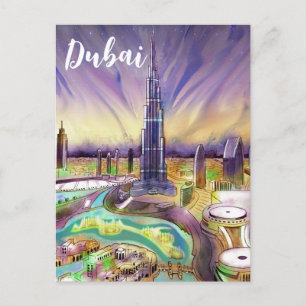 Burj Khalifa, Briefkaart van Dubai