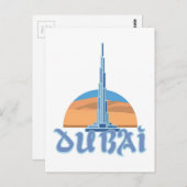 Burj Khalifa Doubai Briefkaart (Voorkant / Achterkant)