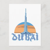 Burj Khalifa Doubai Briefkaart (Voorkant)
