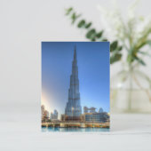 Burj Khalifa Dubai Briefkaart (Staand voorkant)