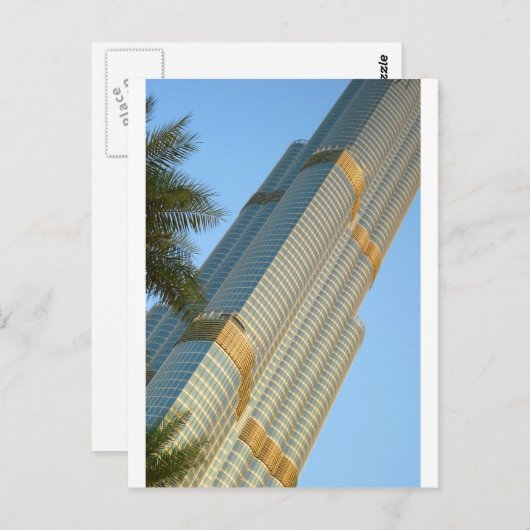 Burj Khalifa Dubai Briefkaart (Voorkant / Achterkant)