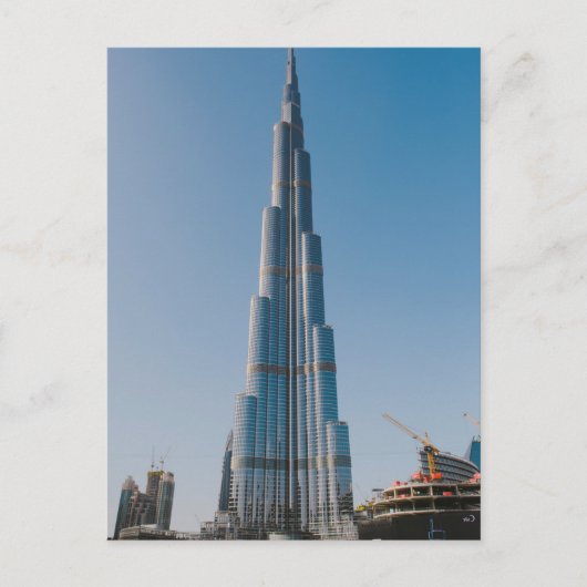 Burj Khalifa, Dubai Briefkaart (Voorkant)