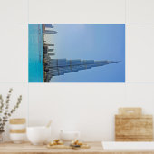 Burj Khalifa & Dubai Fountain Fotografie-Poster Poster (Keuken)