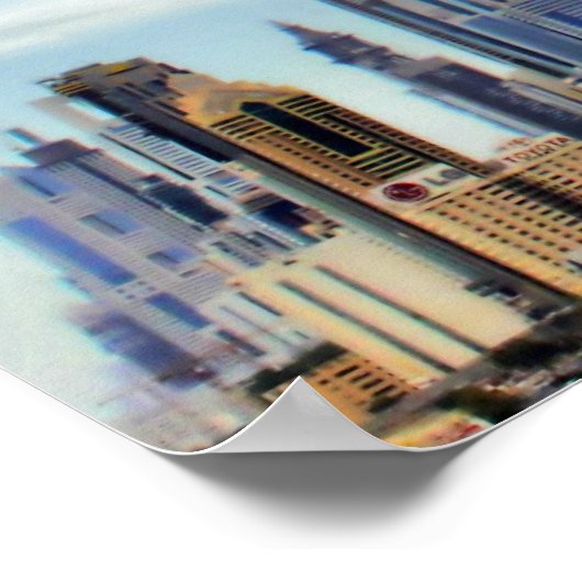 Burj Khalifa, Dubai Poster (Hoek)