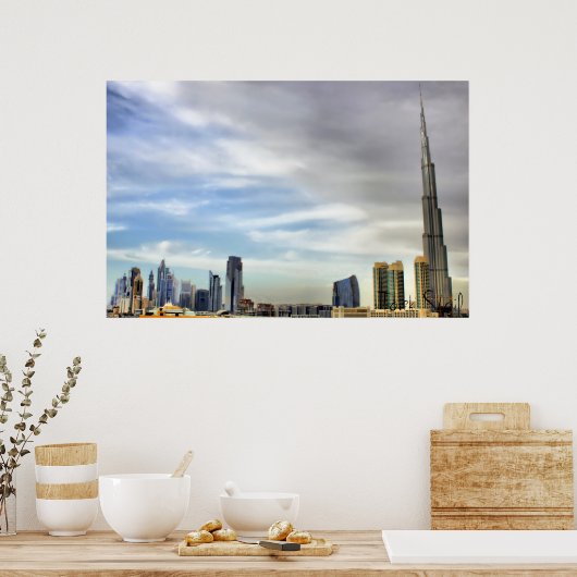 Burj Khalifa, Dubai Poster (Keuken)
