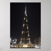 Burj Khalifa, Dubai - Poster (Voorkant)