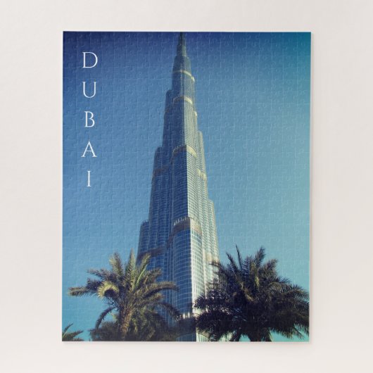 burj khalifa dubai puzzel (Verticaal)