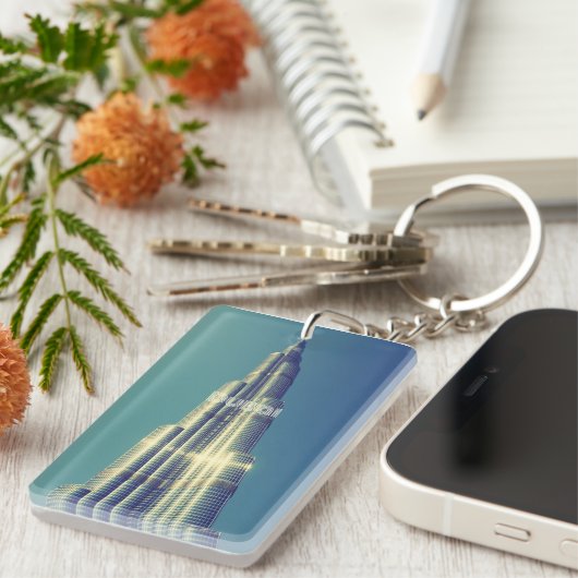 Burj Khalifa, Dubai Sleutelhanger (Voorkant Rechts)