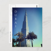 burj khalifa dubai uae briefkaart (Voorkant / Achterkant)