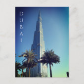 burj khalifa dubai uae briefkaart (Voorkant)