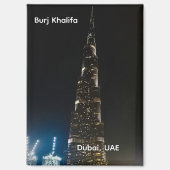 Burj Khalifa Dubai UAE  Magneet (Voorkant)