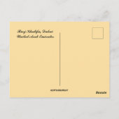 Burj Khalifa Dubai Verenigde Arabische Emiraten Briefkaart (Achterkant)